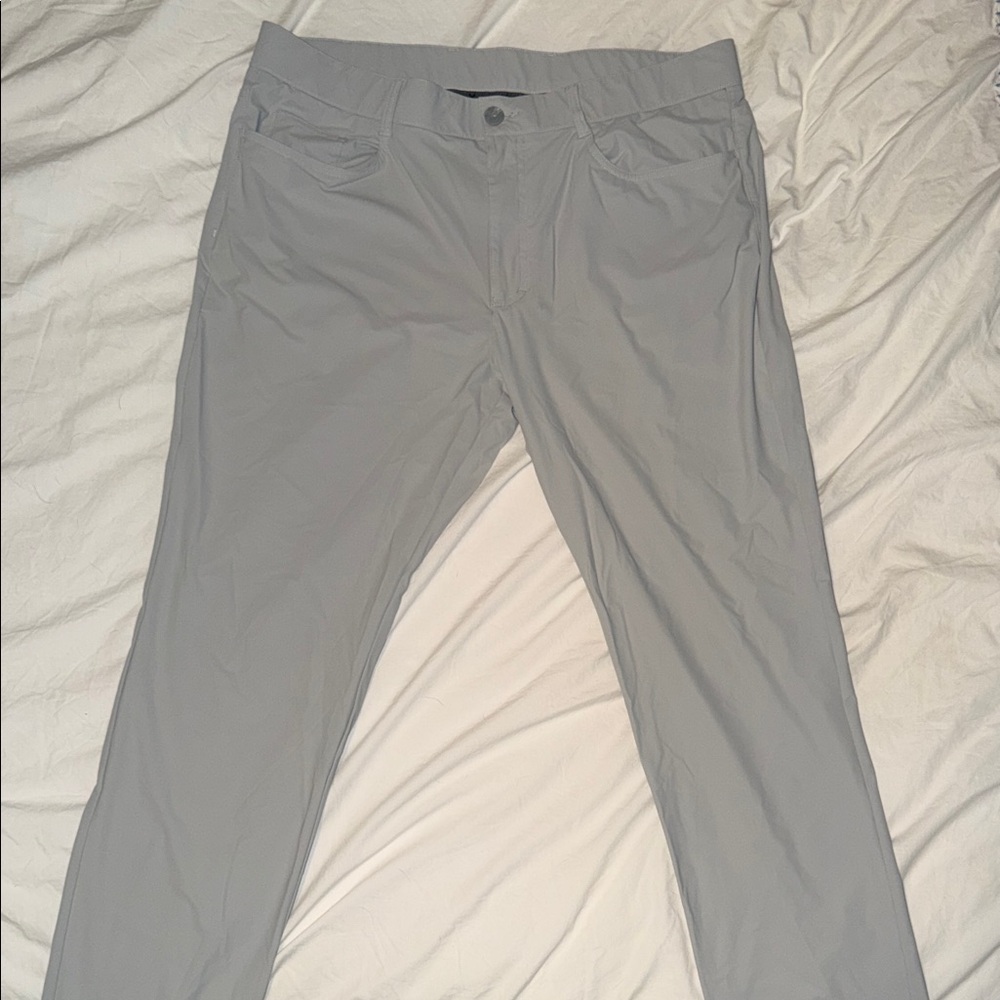 Calloway Men's Light Gray Golf Pants Size 38/32